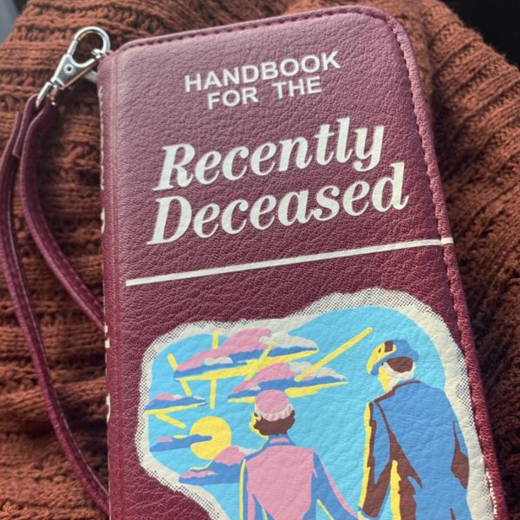 Beetlejuice Wallet/Clutch - Handbook For The Recently Deceased